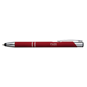 PE677-SONATA™ COMFORT STYLUS-Red with Blue Ink